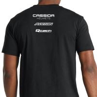 MOTO triko černé, Cassida + Q-tech + Ayrton (1)