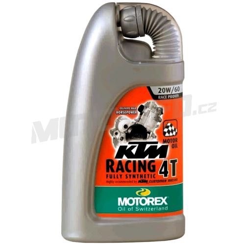 MOTOREX olej KTM RACING 4T 20W60 – 1L