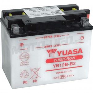 YUASA baterie YB12B-B2 (12V 12Ah)