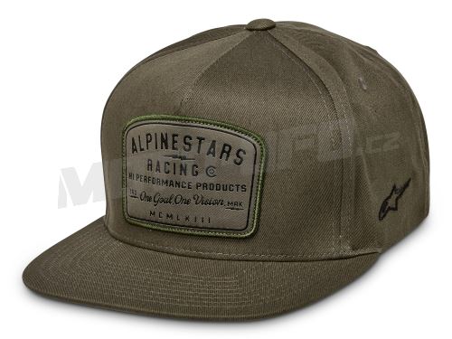 Kšiltovka REGION HAT, ALPINESTARS (zelená/černá)