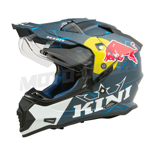 KINI helma Red Bull ADV 1.0 modrá/bílá