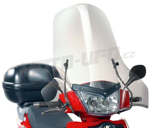 137AK čiré plexi KYMCO People S 50 / 125 / 200 (05-15)