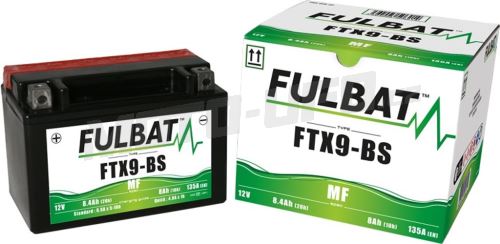 FULBAT baterie FTX9-BS (YTX9-BS), 12V, 8Ah