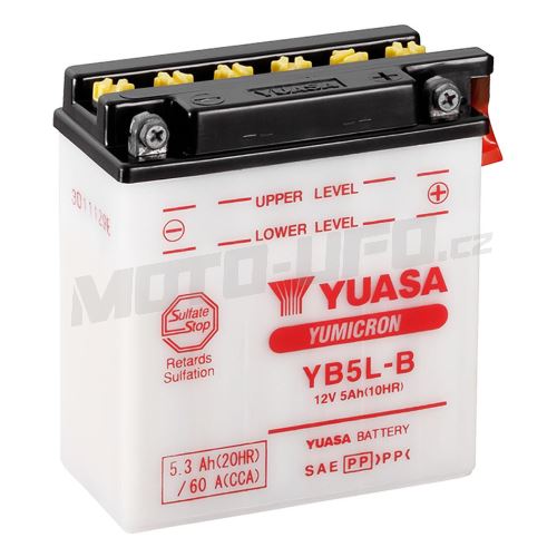 YUASA baterie YB5L-B (12V 5Ah)