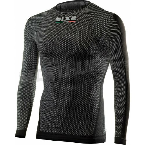 SIXS TS2 tričko s dlouhým rukávem carbon černá