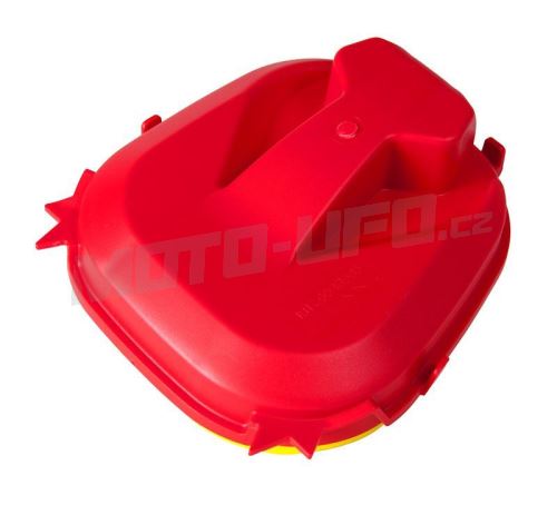 Vrchní kryt vzduchového filtru Honda, RTECH (červeno-žlutý)