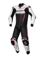 Jednodílná kombinéza GP-R7, TECH-AIR ready/kompatibilní, ALPINESTARS (bílá/černá/červená fluo) 2027