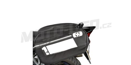 Boční brašny na motocykl F1, OXFORD (černé, objem 55 l, pár)