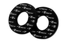 Podložky gripů donuts, RTECH (černé, pár)