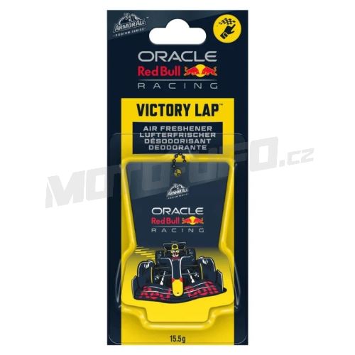 Závěsná vůně do auta RED BULL Racing F1 (žlutá) 15,5 g