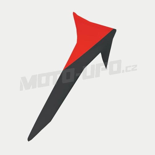 Aerodynamický spoiler pro přilby SUPERTECH R-10 ELEMENT standardní profil, ALPINESTARS (černá/červená)