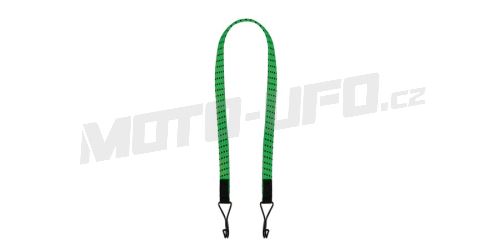 Gumicuk Twin Wire "pavouk" plochý délka/šířka popruhu 800/16 mm se zakončeními pomocí drátových háků, OXFORD (zelený)