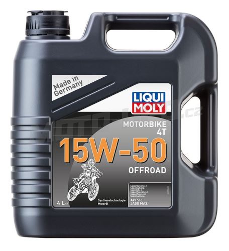 LIQUI MOLY Motorbike 4T 15W50 Offroad,syntetický motorový olej 4 l