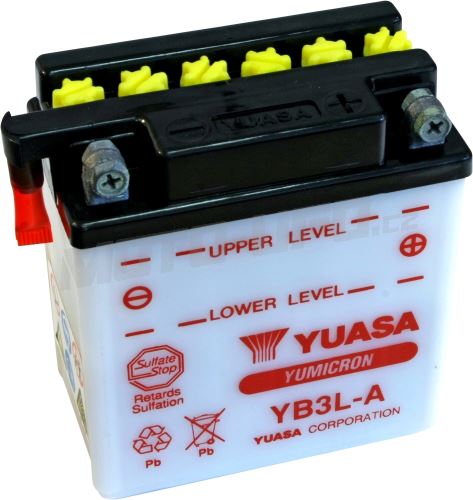 YUASA baterie YB3L-A (12V 3Ah)