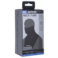 Nákrčník Deluxe syntetické vlákno, OXFORD (černý, s průduchy a dlouhým límcem)
