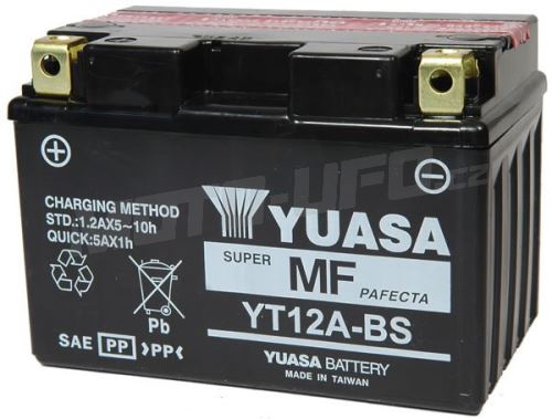 YUASA baterie YT12A-BS (12V 10,5Ah)