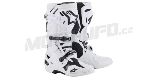 Boty TECH 10, ALPINESTARS (bílá) 2025