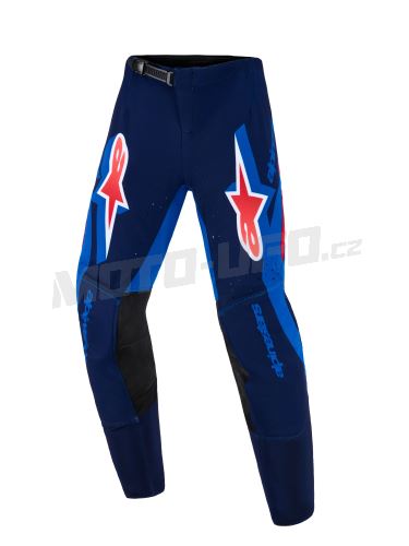 Kalhoty SUPERTECH VISTA YOUTH, ALPINESTARS, dětské (tmavě modrá/korálová/cobaltová, vel. 24)