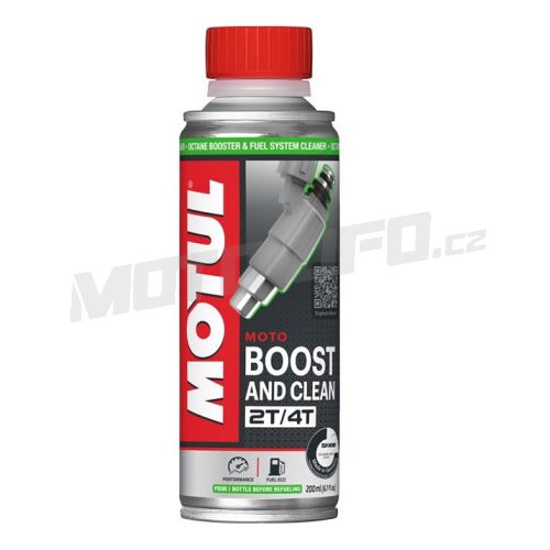 MOTUL Boost & Clean Moto, přísada do paliva 200 ml