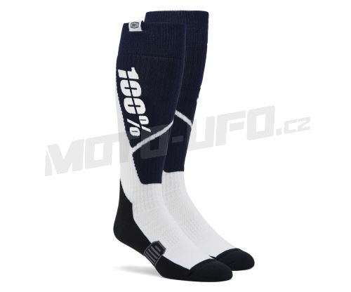 Ponožky TORQUE MX, 100% - USA (modrá/bílá)