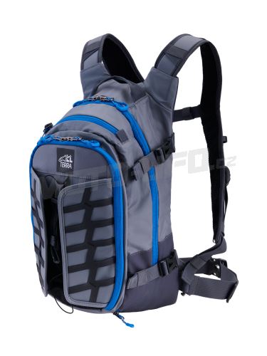 Batoh AT-15, ALPINESTARS (tmavě šedá/šedá/modrá, objem 15 až 18 l) 2027