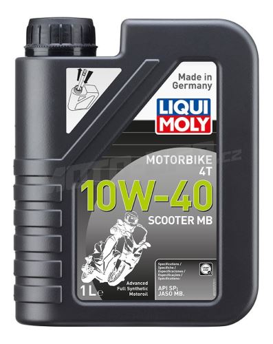 LIQUI MOLY Motorbike 4T 10W40 Scooter MB, syntetický motorový olej 1 l