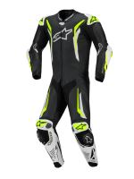 Jednodílná kombinéza GP TECH V5, ALPINESTARS (černá/bílá/žlutá fluo) 2027