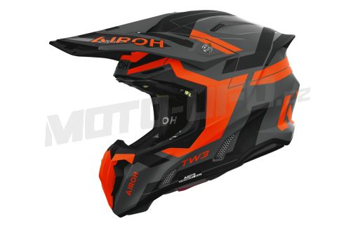 Přilba TWIST 3 Dynasty, AIROH (oranžová fluo matná) 2027