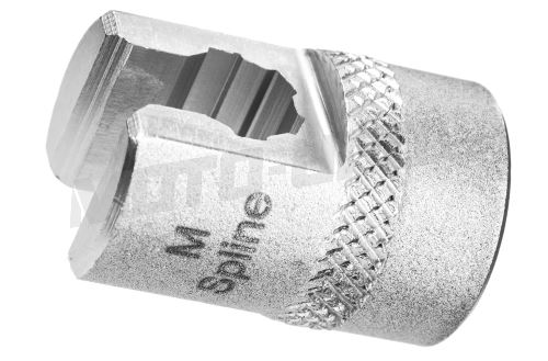 Slitinový ořech - drážka pro M016-149, BIKESERVICE