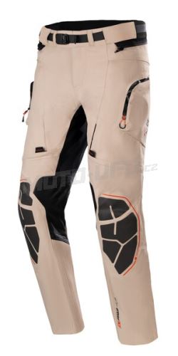Kalhoty AMT-10R DRYSTAR XF, ALPINESTARS (písková/černá/oranžová) 2024
