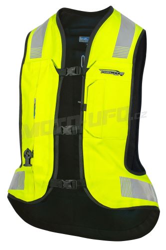 HELITE airbagová vesta TURTLE 2 HI-VIS – neon. Žlutá