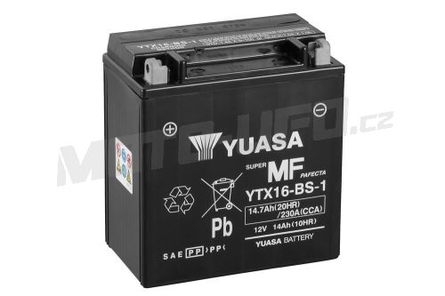 YUASA baterie YTX16-BS (12V 14,7Ah)