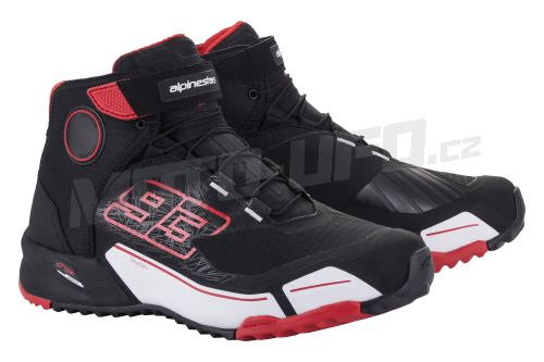 Boty CR-X DRYSTAR MM93 kolekce, ALPINESTARS (černá/červená/bílá) 2027