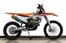 FMF koncovka výfuku FMF FACTORY 4.1 RCT titanium anodized KTM SXF, HQ FC, GG MC (1)