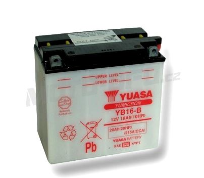 YUASA baterie YB16-B (12V 19Ah)