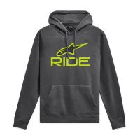 Mikina RIDE 4.0, ALPINESTARS (šedá/žlutá/černá, vel. M)