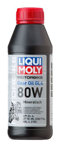 LIQUI MOLY Motorbike Gear Oil 80w - minerální převodový olej 500 ml