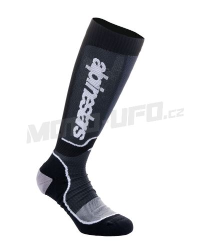 Ponožky MX PLUS, ALPINESTARS, dětské (černá/bílá) 2027