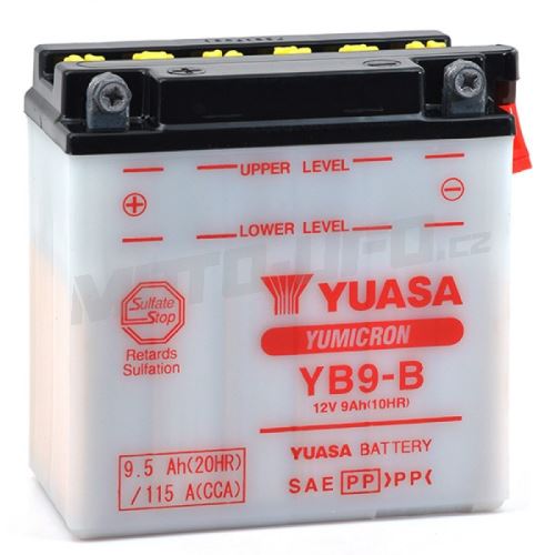 YUASA baterie YB9-B (12V 9,5Ah)