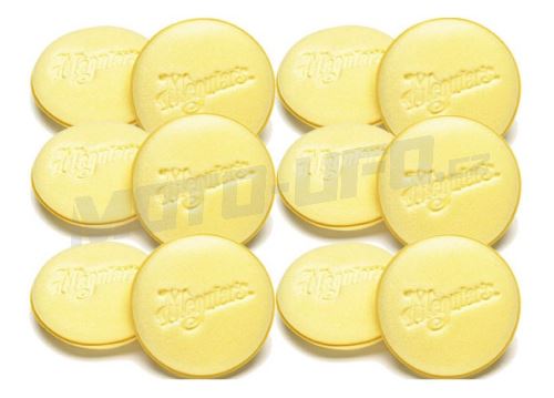 MEGUIARS Soft Foam Applicator Pads - pěnové aplikátory (12 ks)