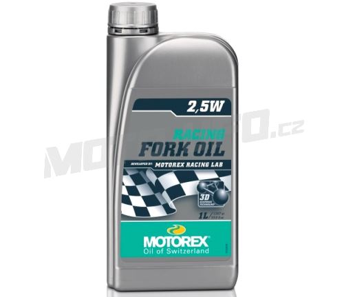 MOTOREX tlumičový olej Racing Fork oil 2.5W – 1L