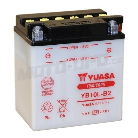 YUASA baterie YB10L-B2 (12V 11,6Ah)