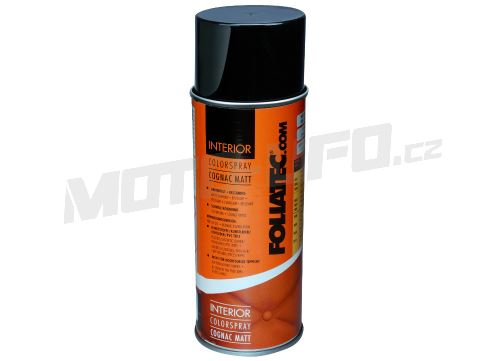 FOLIATEC barva na interiér - Interior Color Spray 400ml, barva: koňaková matná