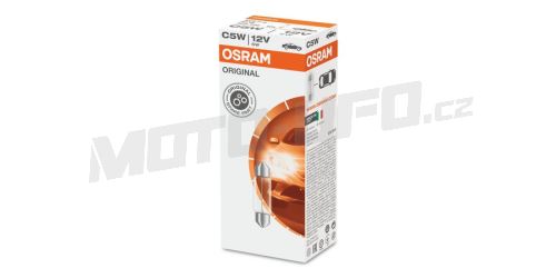 Žárovka C5W 12V 5W (patice SV8,5-8 11x35 mm) OSRAM (sada 10 ks)