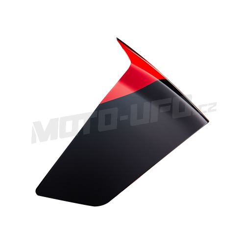 Aerodynamický spoiler pro přilby SUPERTECH R-10 ELEMENT racing profil, ALPINESTARS (černá/červená)