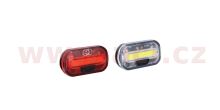 Sada světel na kolo BRIGHT LINE, OXFORD (LED, světelný tok 5/5 lm) (1)