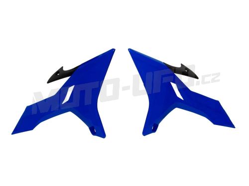 Spoilery chladiče YAMAHA, RTECH (modro-černé, pár)