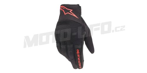 Rukavice COPPER, ALPINESTARS (černá/červená fluo) 2025