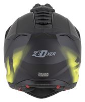 Přilba XD1, ZED (černá matná/žlutá fluo) 2026 (3)