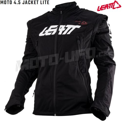 LEATT enduro bunda Moto 4.5 Lite Jacket Black